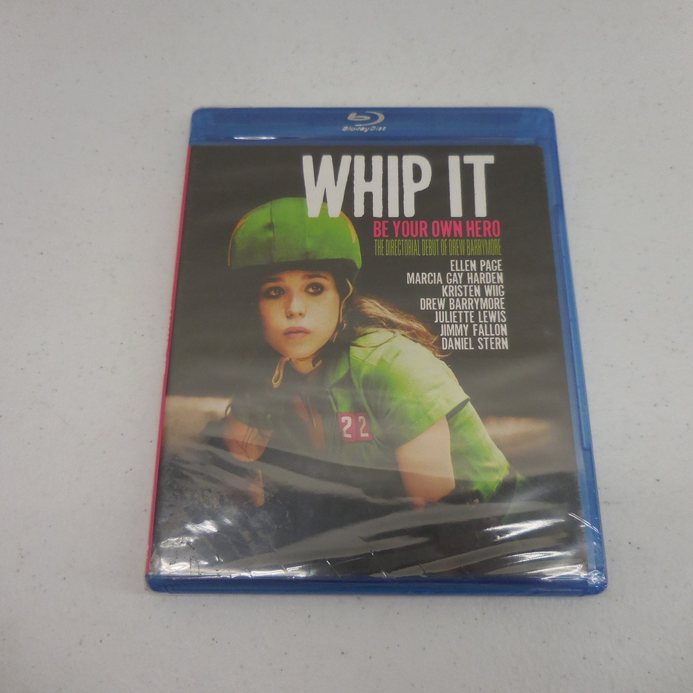 Whip It Blu-ray Movie Elliot Page Kristen Wiig Roller Derby Comedy Drama NEW